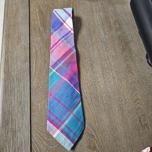 Plaid Multicolor Men's Tie‎